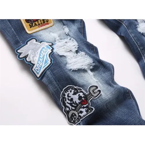 Replica Amiri Jeans For Men #1437822 $48.00 USD for Wholesale