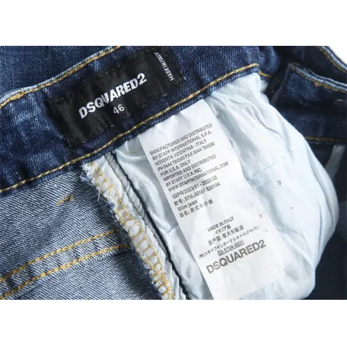 Replica Dsquared Jeans For Men #1437832 $48.00 USD for Wholesale