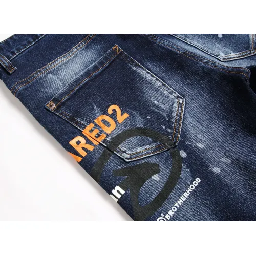 Replica Dsquared Jeans For Men #1437833 $48.00 USD for Wholesale