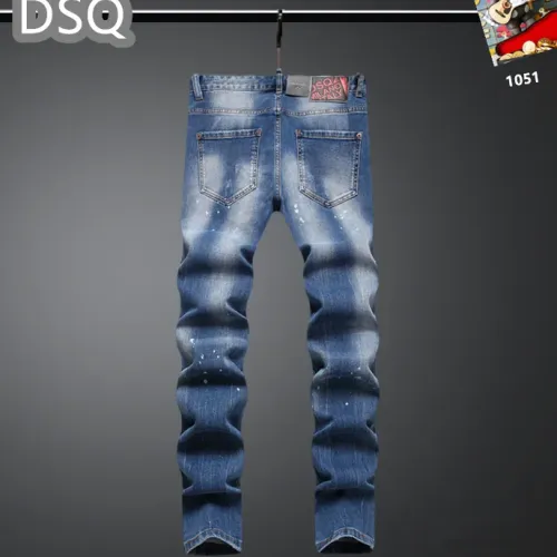 Replica Dsquared Jeans For Men #1437835 $48.00 USD for Wholesale