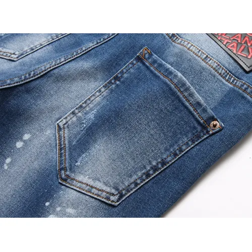 Replica Dsquared Jeans For Men #1437835 $48.00 USD for Wholesale