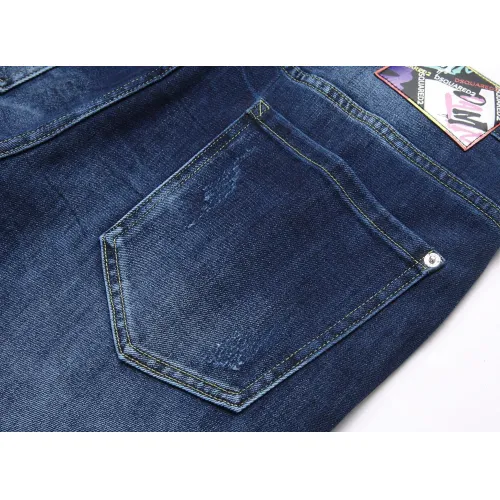 Replica Dsquared Jeans For Men #1437837 $48.00 USD for Wholesale