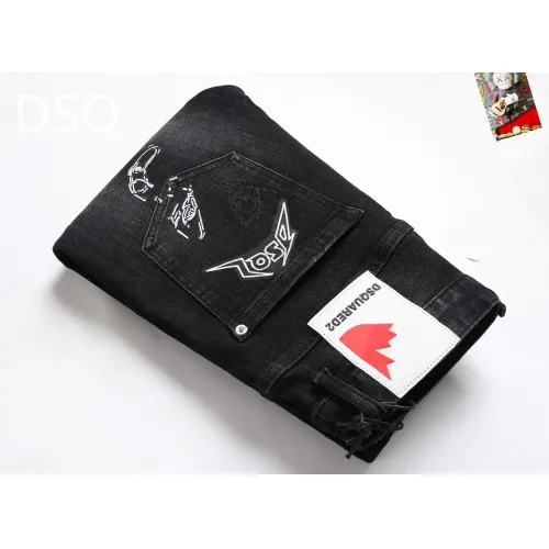 Replica Dsquared Jeans For Men #1437838 $48.00 USD for Wholesale