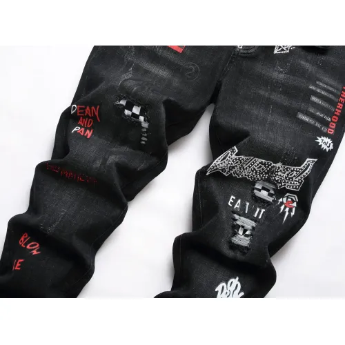 Replica Dsquared Jeans For Men #1437838 $48.00 USD for Wholesale