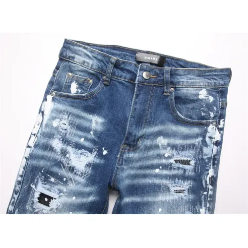 Replica Amiri Jeans For Men #1437839 $48.00 USD for Wholesale