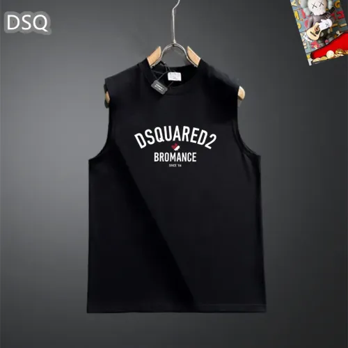 Wholesale Dsquared T-Shirts Sleeveless For Unisex #1437849 $25.00 USD, Wholesale Quality Replica Dsquared T-Shirts