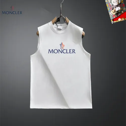 Wholesale Moncler T-Shirts Sleeveless For Unisex #1437864 $25.00 USD, Wholesale Quality Replica Moncler T-Shirts