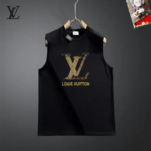 Wholesale Louis Vuitton LV T-Shirts Sleeveless For Unisex #1437867 $25.00 USD, Wholesale Quality Replica Louis Vuitton LV T-Shirts