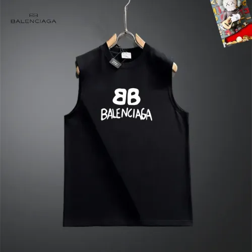 Wholesale Balenciaga T-Shirts Sleeveless For Unisex #1437879 $25.00 USD, Wholesale Quality Replica Balenciaga T-Shirts