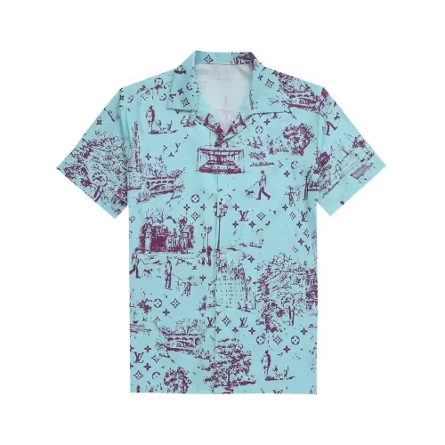 Replica Louis Vuitton LV Tracksuits Short Sleeved For Men #1437894 $52.00 USD for Wholesale