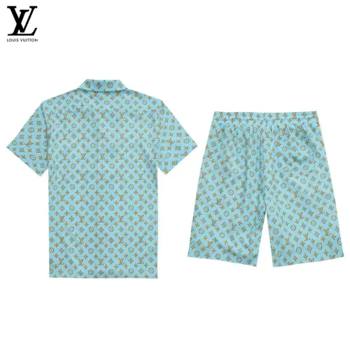 Replica Louis Vuitton LV Tracksuits Short Sleeved For Men #1437895 $52.00 USD for Wholesale