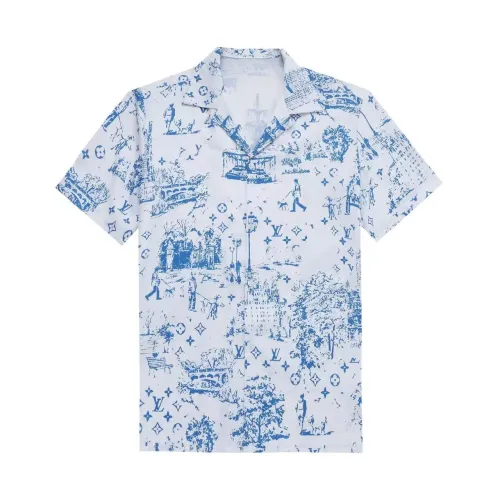 Replica Louis Vuitton LV Tracksuits Short Sleeved For Men #1437900 $52.00 USD for Wholesale