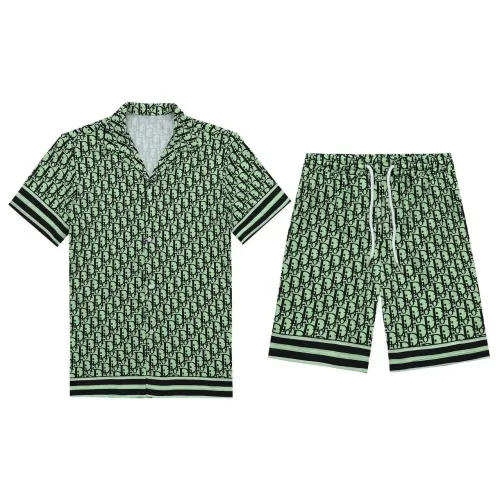 Wholesale Christian Dior Tracksuits Short Sleeved For Men #1437906 $52.00 USD, Wholesale Quality Replica Christian Dior Tracksuits