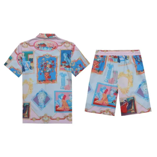 Replica Versace Tracksuits Short Sleeved For Men #1437912 $52.00 USD for Wholesale