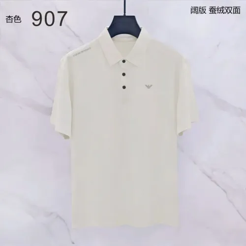 Wholesale Armani T-Shirts Short Sleeved For Men #1437924 $39.00 USD, Wholesale Quality Replica Armani T-Shirts