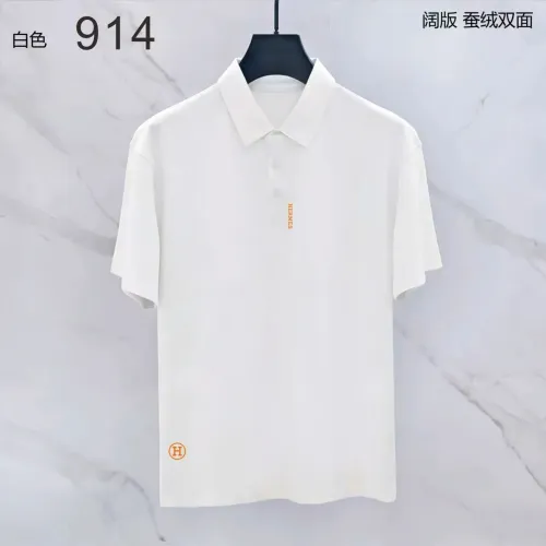Wholesale Hermes T-Shirts Short Sleeved For Men #1437941 $39.00 USD, Wholesale Quality Replica Hermes T-Shirts
