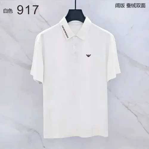 Wholesale Armani T-Shirts Short Sleeved For Men #1437947 $39.00 USD, Wholesale Quality Replica Armani T-Shirts