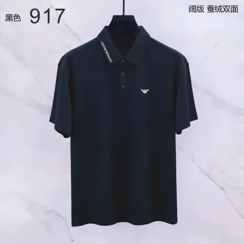 Wholesale Armani T-Shirts Short Sleeved For Men #1437949 $39.00 USD, Wholesale Quality Replica Armani T-Shirts