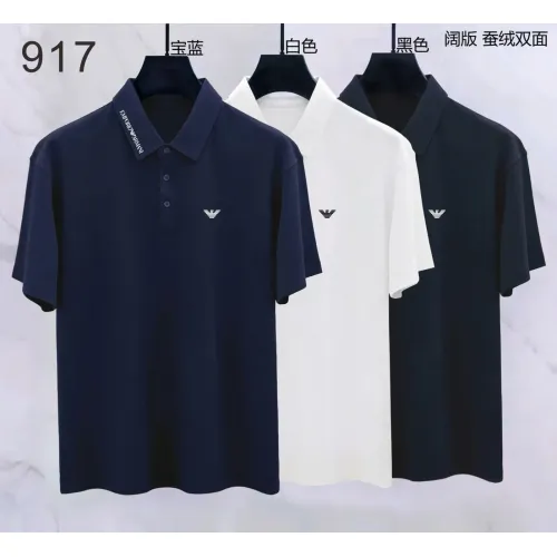 Replica Armani T-Shirts Short Sleeved For Men #1437949 $39.00 USD for Wholesale