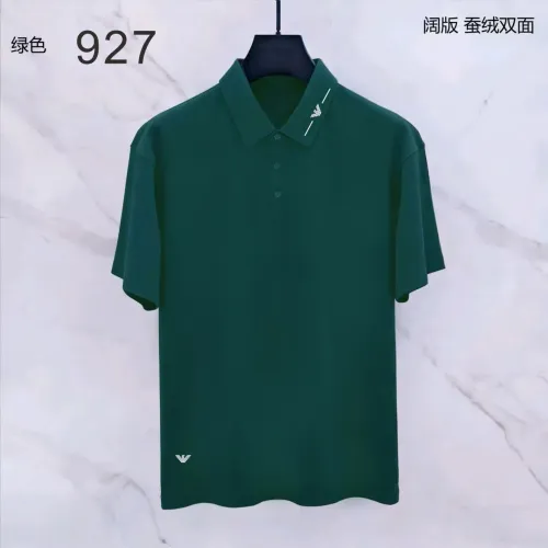 Wholesale Armani T-Shirts Short Sleeved For Men #1437963 $39.00 USD, Wholesale Quality Replica Armani T-Shirts