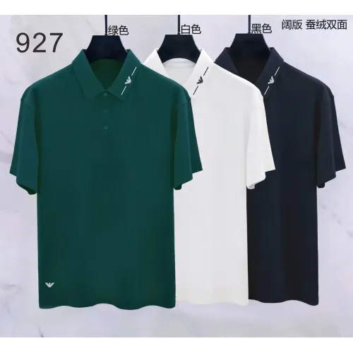 Replica Armani T-Shirts Short Sleeved For Men #1437964 $39.00 USD for Wholesale