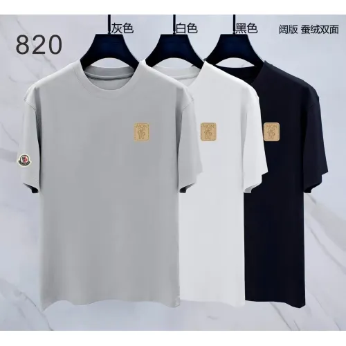 Replica Moncler T-Shirts Short Sleeved For Men #1438009 $38.00 USD for Wholesale