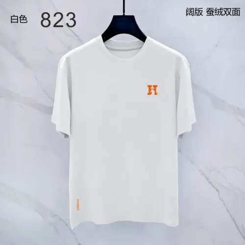 Wholesale Hermes T-Shirts Short Sleeved For Men #1438013 $38.00 USD, Wholesale Quality Replica Hermes T-Shirts