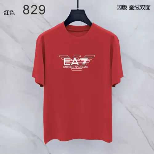 Wholesale Armani T-Shirts Short Sleeved For Men #1438020 $38.00 USD, Wholesale Quality Replica Armani T-Shirts