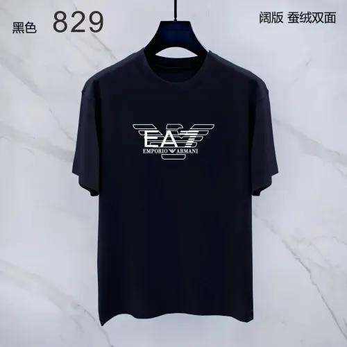 Wholesale Armani T-Shirts Short Sleeved For Men #1438021 $38.00 USD, Wholesale Quality Replica Armani T-Shirts