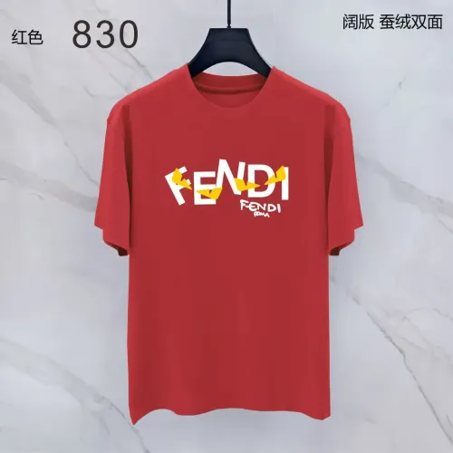 Wholesale Fendi T-Shirts Short Sleeved For Men #1438023 $38.00 USD, Wholesale Quality Replica Fendi T-Shirts