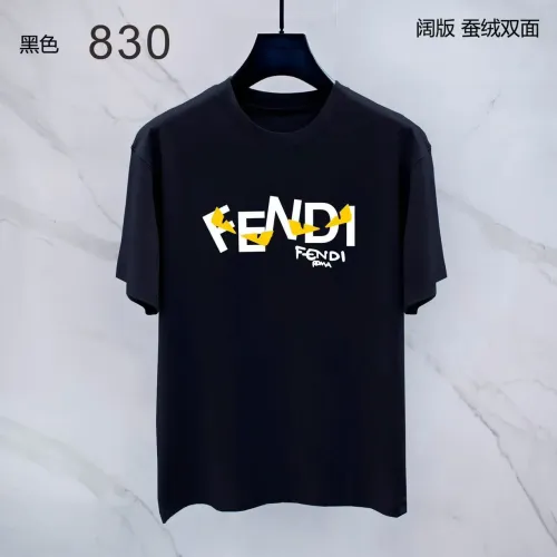 Wholesale Fendi T-Shirts Short Sleeved For Men #1438024 $38.00 USD, Wholesale Quality Replica Fendi T-Shirts