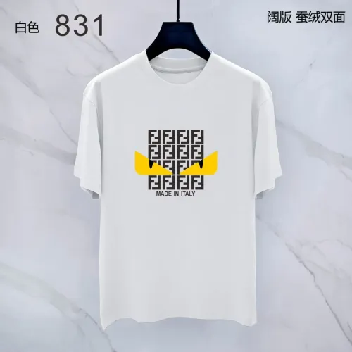 Wholesale Fendi T-Shirts Short Sleeved For Men #1438025 $38.00 USD, Wholesale Quality Replica Fendi T-Shirts