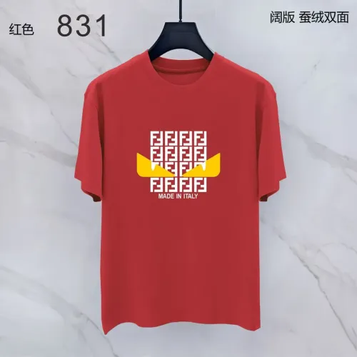 Wholesale Fendi T-Shirts Short Sleeved For Men #1438026 $38.00 USD, Wholesale Quality Replica Fendi T-Shirts