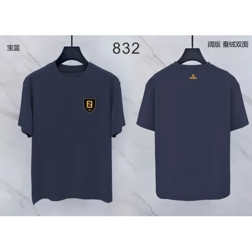 Wholesale Fendi T-Shirts Short Sleeved For Men #1438029 $38.00 USD, Wholesale Quality Replica Fendi T-Shirts