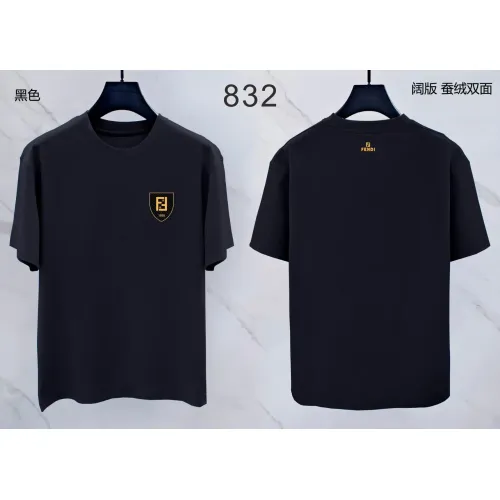 Wholesale Fendi T-Shirts Short Sleeved For Men #1438030 $38.00 USD, Wholesale Quality Replica Fendi T-Shirts