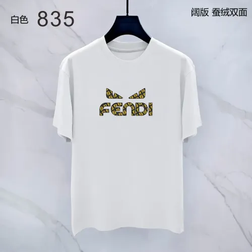Wholesale Fendi T-Shirts Short Sleeved For Men #1438034 $38.00 USD, Wholesale Quality Replica Fendi T-Shirts