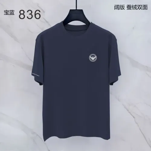 Wholesale Armani T-Shirts Short Sleeved For Men #1438038 $38.00 USD, Wholesale Quality Replica Armani T-Shirts