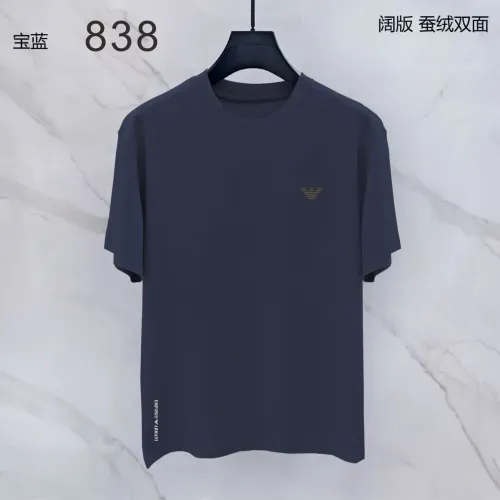Wholesale Armani T-Shirts Short Sleeved For Men #1438041 $38.00 USD, Wholesale Quality Replica Armani T-Shirts