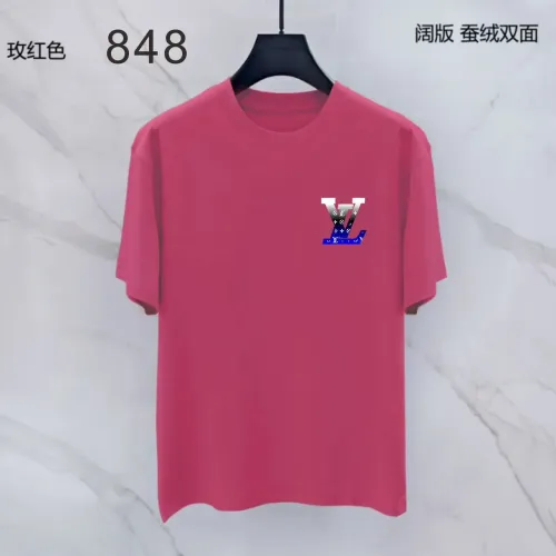 Wholesale Louis Vuitton LV T-Shirts Short Sleeved For Men #1438080 $38.00 USD, Wholesale Quality Replica Louis Vuitton LV T-Shirts
