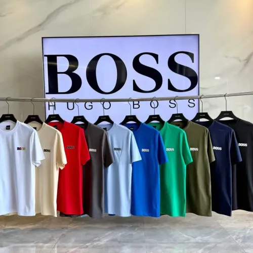 Replica Boss T-Shirts Short Sleeved For Men #1438087 $32.00 USD for Wholesale
