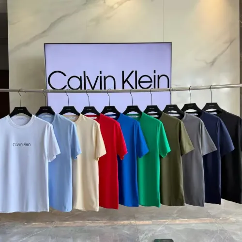 Replica Calvin Klein CK T-Shirts Short Sleeved For Men #1438100 $32.00 USD for Wholesale