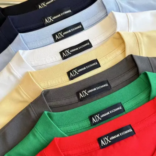Replica Armani T-Shirts Short Sleeved For Men #1438103 $32.00 USD for Wholesale