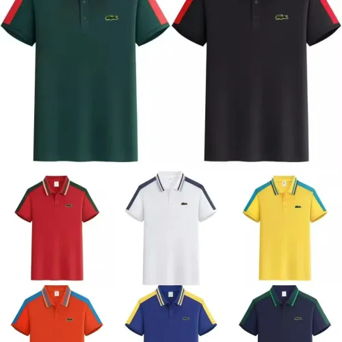 Replica Lacoste T-Shirts Short Sleeved For Men #1438152 $34.00 USD for Wholesale