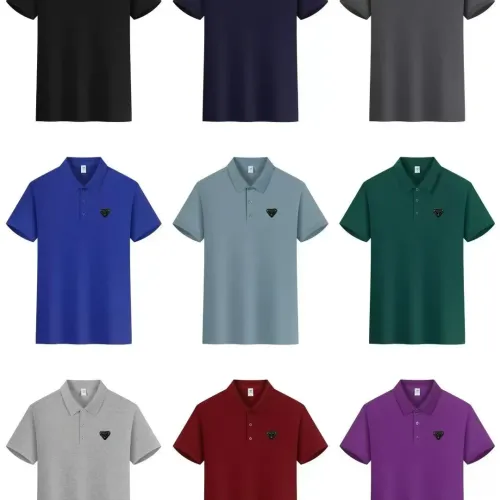 Replica Prada T-Shirts Short Sleeved For Men #1438172 $34.00 USD for Wholesale