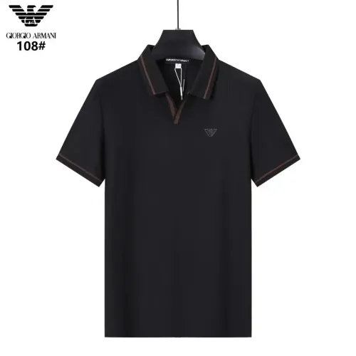 Wholesale Armani T-Shirts Short Sleeved For Men #1438195 $39.00 USD, Wholesale Quality Replica Armani T-Shirts