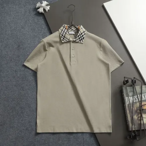 Wholesale Burberry T-Shirts Short Sleeved For Men #1438216 $39.00 USD, Wholesale Quality Replica Burberry T-Shirts