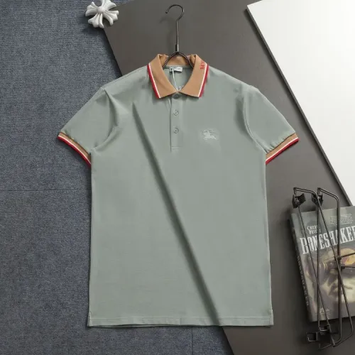 Wholesale Burberry T-Shirts Short Sleeved For Men #1438221 $40.00 USD, Wholesale Quality Replica Burberry T-Shirts