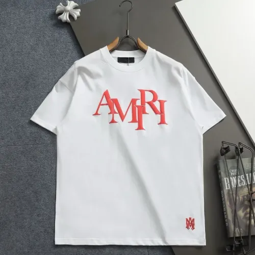 Wholesale Amiri T-Shirts Short Sleeved For Unisex #1438240 $36.00 USD, Wholesale Quality Replica Amiri T-Shirts