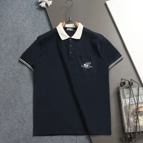 Wholesale Christian Dior T-Shirts Short Sleeved For Men #1438258 $40.00 USD, Wholesale Quality Replica Christian Dior T-Shirts