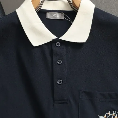 Replica Christian Dior T-Shirts Short Sleeved For Men #1438258 $40.00 USD for Wholesale